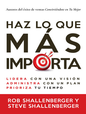 cover image of Haz lo que más importa